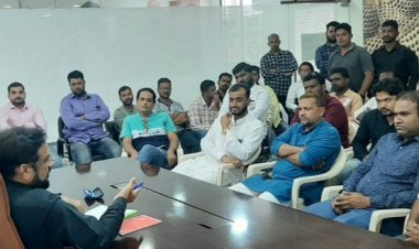 मुख्यमंत्री यांच्या स्वागतासाठी खा. इम्तियाज़ जलील यांनी घेतली मराठवाड्यातील मावळ्यांची बैठक