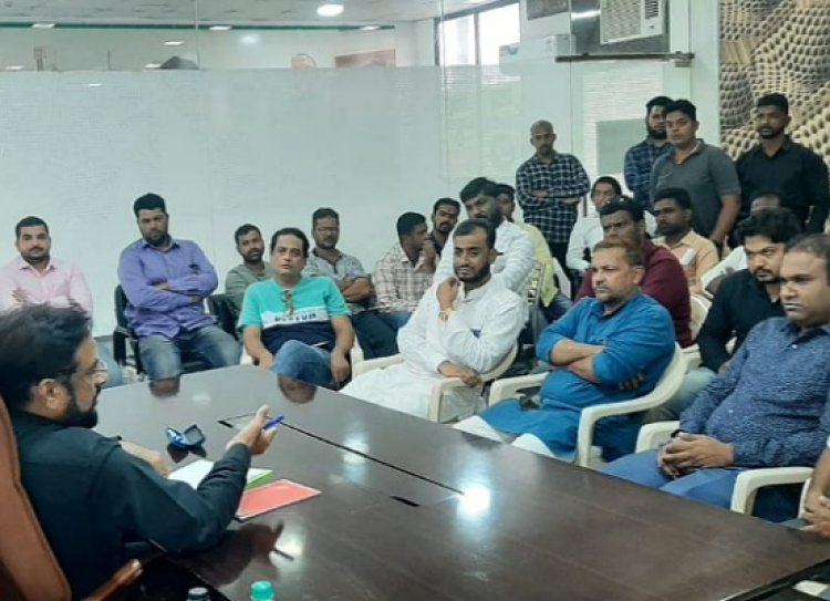 मुख्यमंत्री यांच्या स्वागतासाठी खा. इम्तियाज़ जलील यांनी घेतली मराठवाड्यातील मावळ्यांची बैठक