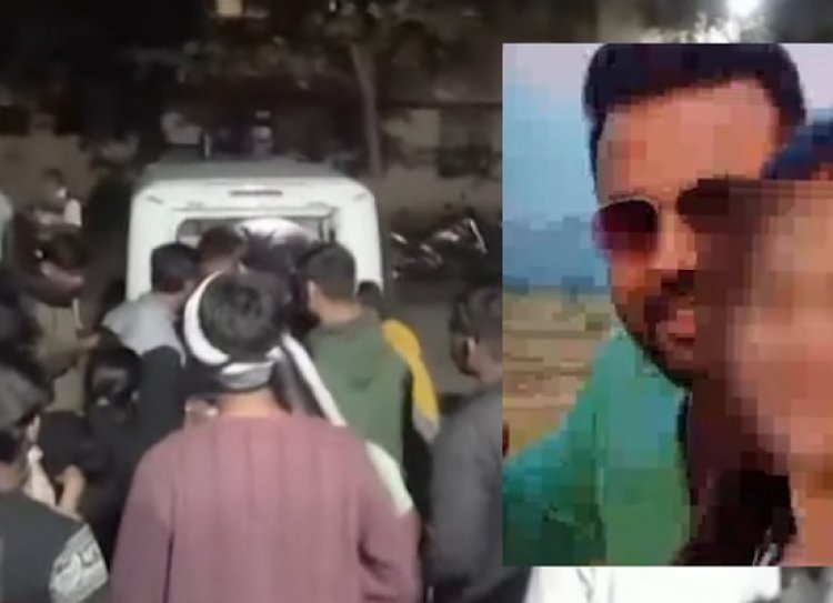 पोलीस ठाण्यासमोरच प्रेमविवाह केलेल्या तरुणावर प्राणघातक हल्ला