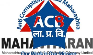 महावितरणचे दोन अधिकारी अँटी करप्शन च्या सापळ्यात रंगेहात अडकले...