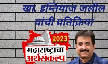 अर्थसंकल्पावर खासदार इम्तियाज जलील यांची प्रतिक्रिया