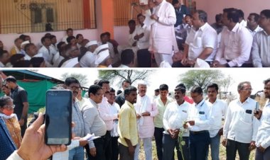 शेतकऱ्यांच्या प्रश्नाला बगल देऊन कृषीमंत्री अब्दुल सत्तार पळाले