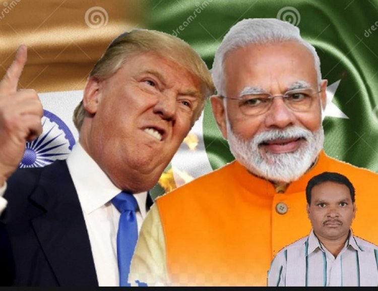 भारताच्या सार्वभौमत्वाचा अधिकार मोदीने ट्रम्पला सोपवला का.....? : अनंत भवरे