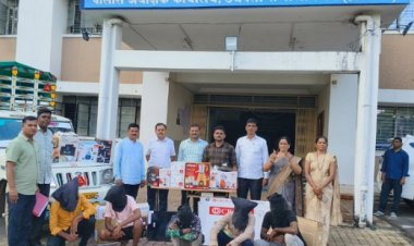 अट्टल घरफोडी करणारे पाच चोर पोलिसांच्या जाळ्यात! मात्र पोलिसांनी त्यांचे चेहरे झाकले – जनतेत संशयाचा भडका!