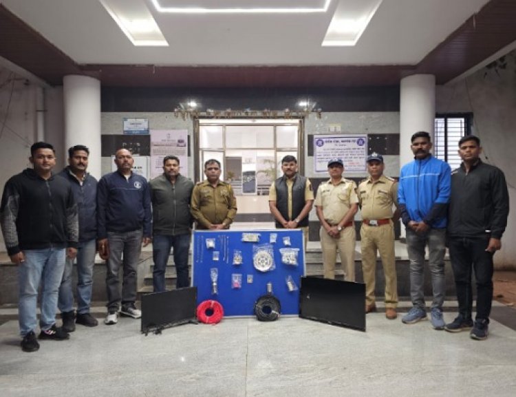 डी.बी. पथकाची मोठी कामगिरी : यवतमाळ शहरात पाच घरफोड्या उघडकीस